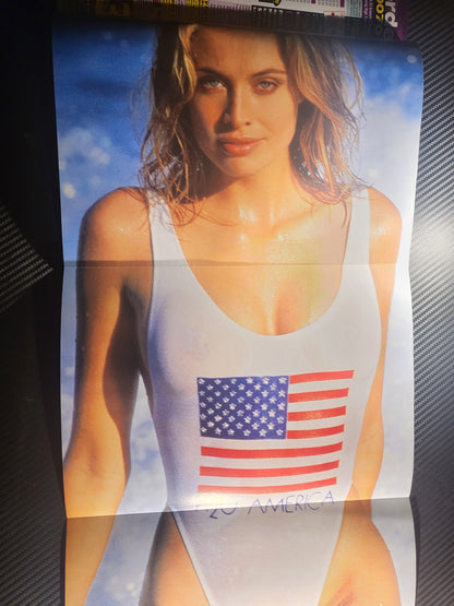 Front Magazine March 1999 Issue 5 (Rare)(967) Frederique POSTER Charlize Theron Des Lynam Mask
