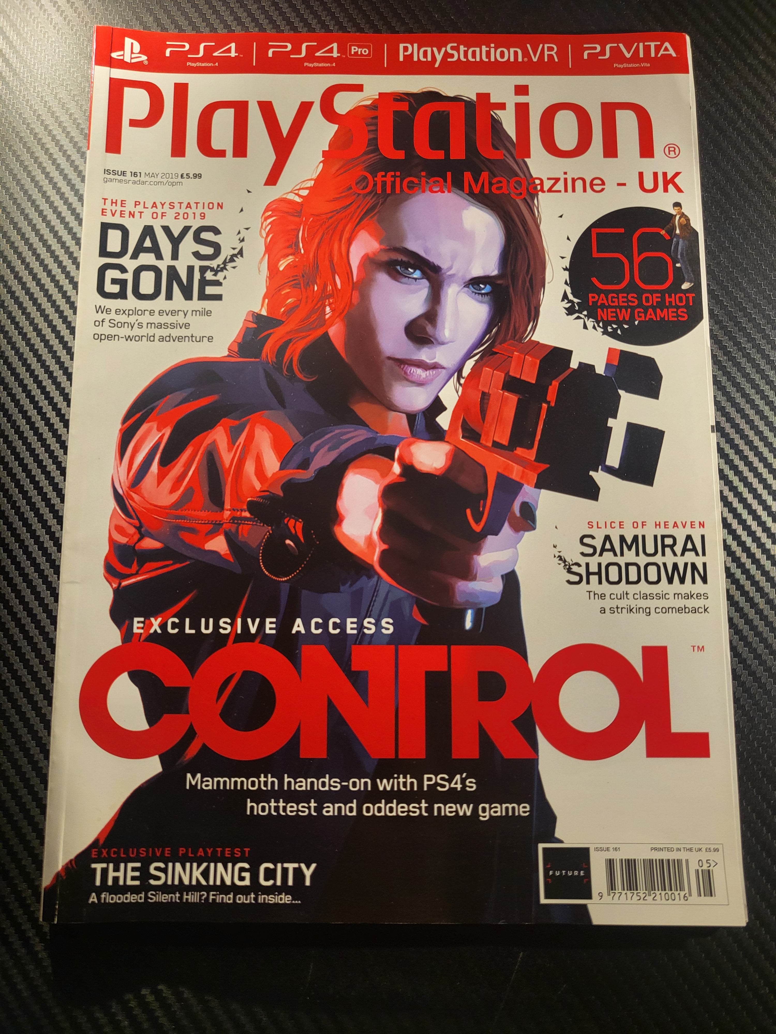 PlayStation Official Magazine May 2019 UK 161 (968) Days Gone Control ...