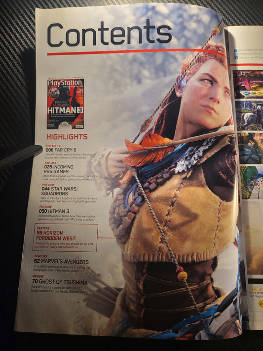 PlayStation Official Magazine September 2020 UK 178 (968) Hitman 3 Far Cry 6 Star Wars