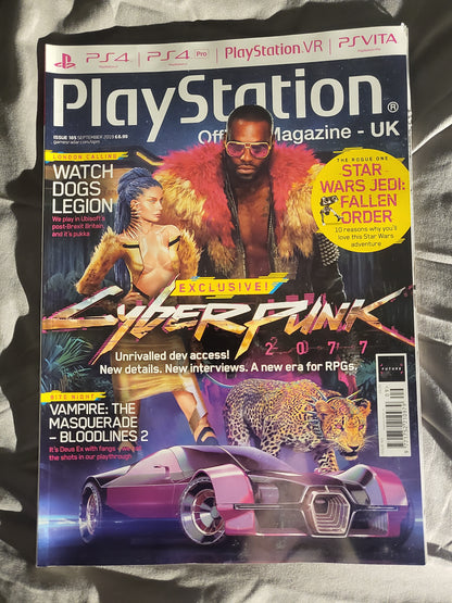 PlayStation Official Magazine September 2019 UK 165 (969) Cyberpunk 2077 Watch Dogs