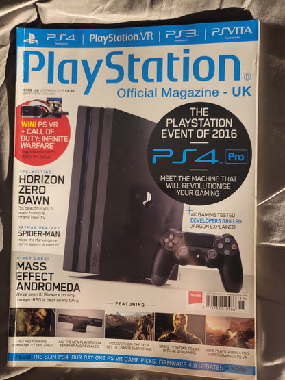 PlayStation Official Magazine November 2016 UK 128 (971) Mass Effect Spider-Man