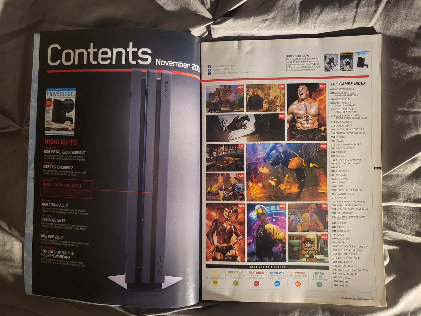 PlayStation Official Magazine November 2016 UK 128 (971) Mass Effect Spider-Man