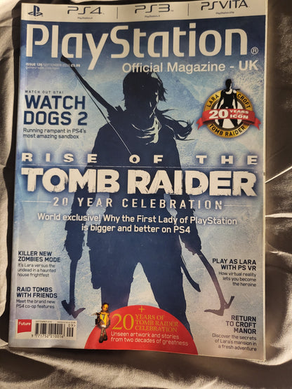PlayStation Official Magazine September 2016 UK 128 (971) Watch Dogs Tomb Raider
