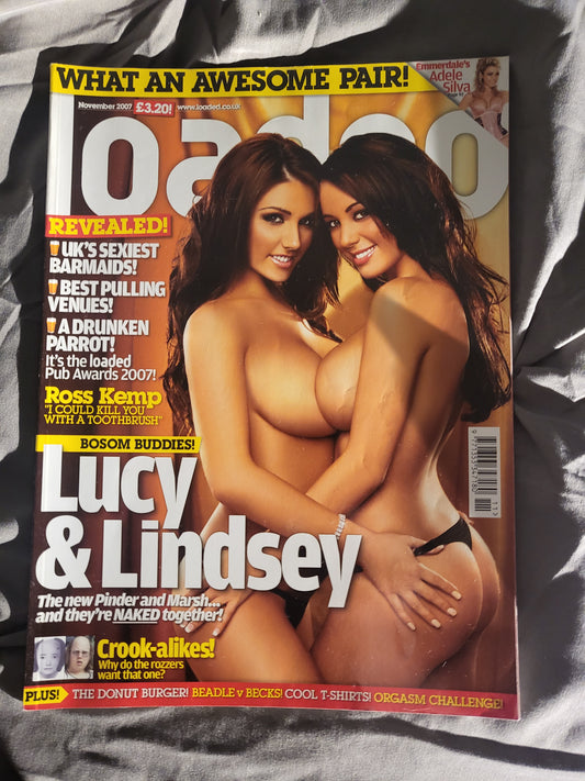 Loaded Magazine November 2007 (970) Lucy Pinder Lindsey Strutt