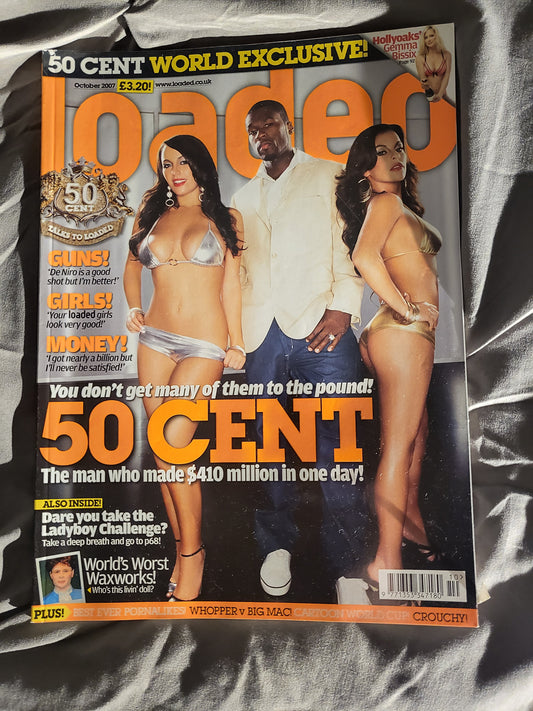 Loaded Magazine October 2007 (970) Gemma Bissix 50 Cent Kathy Lloyd