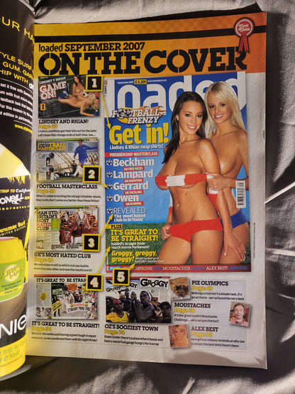 Loaded Magazine September 2007 (970) Rhian Sugden Lindsey Strutt
