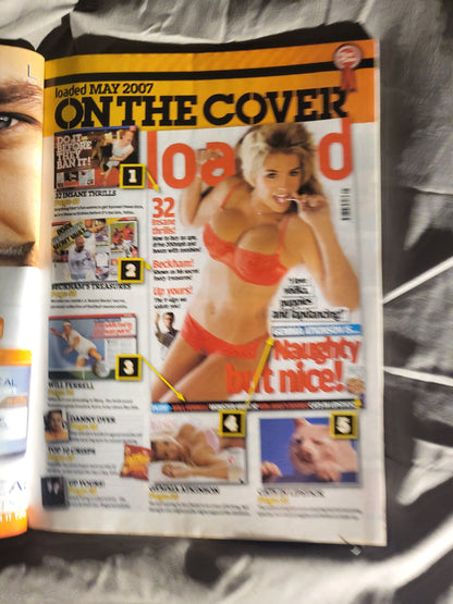 Loaded Magazine May 2007 (Rare)(970) Gemma Atkinson Jana Deffi Carmen Electra