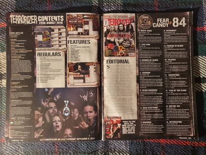 Terrorizer Magazine January 2011 #205 (973) 1 CD Turisas Kylesa Arch Enemy