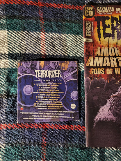 Terrorizer Magazine April 2011 #208 (973) With CD Amon Amarth Moonsorrow