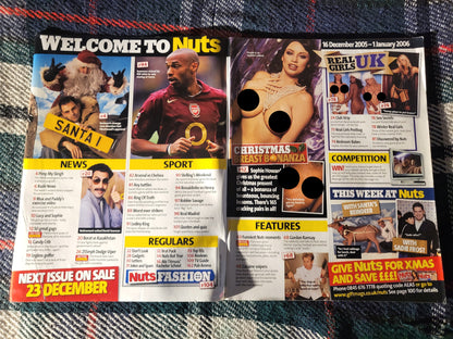 NUTS 16-29 December 2005 (974) Sophie Howard Christmas Double Issue
