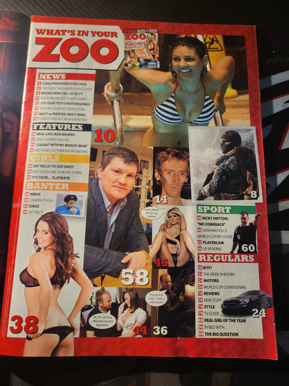 ZOO Magazine 4-10 June 2010 (976) Porchia POSTER Roxanne Pallett