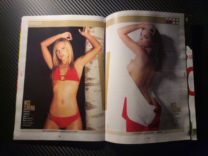 FHM Magazine Supplement  Alternative World Cup Fans Guide (982) Rosie Jones Katarina Jurkovic