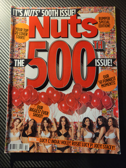 Nuts Magazine 18-24 October 2013 (984)(Rare) 2x POSTER Lucy Pinder Holly Peers