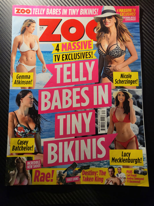 ZOO Magazine 24 30 July 2015 (987)(Rare) Gemma Atkinson Casey Batchelor