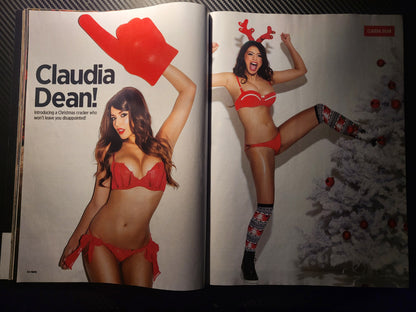 NUTS 13-26 December 2013 (988)(Rare) Christmas Special POSTER Lucy Pinder