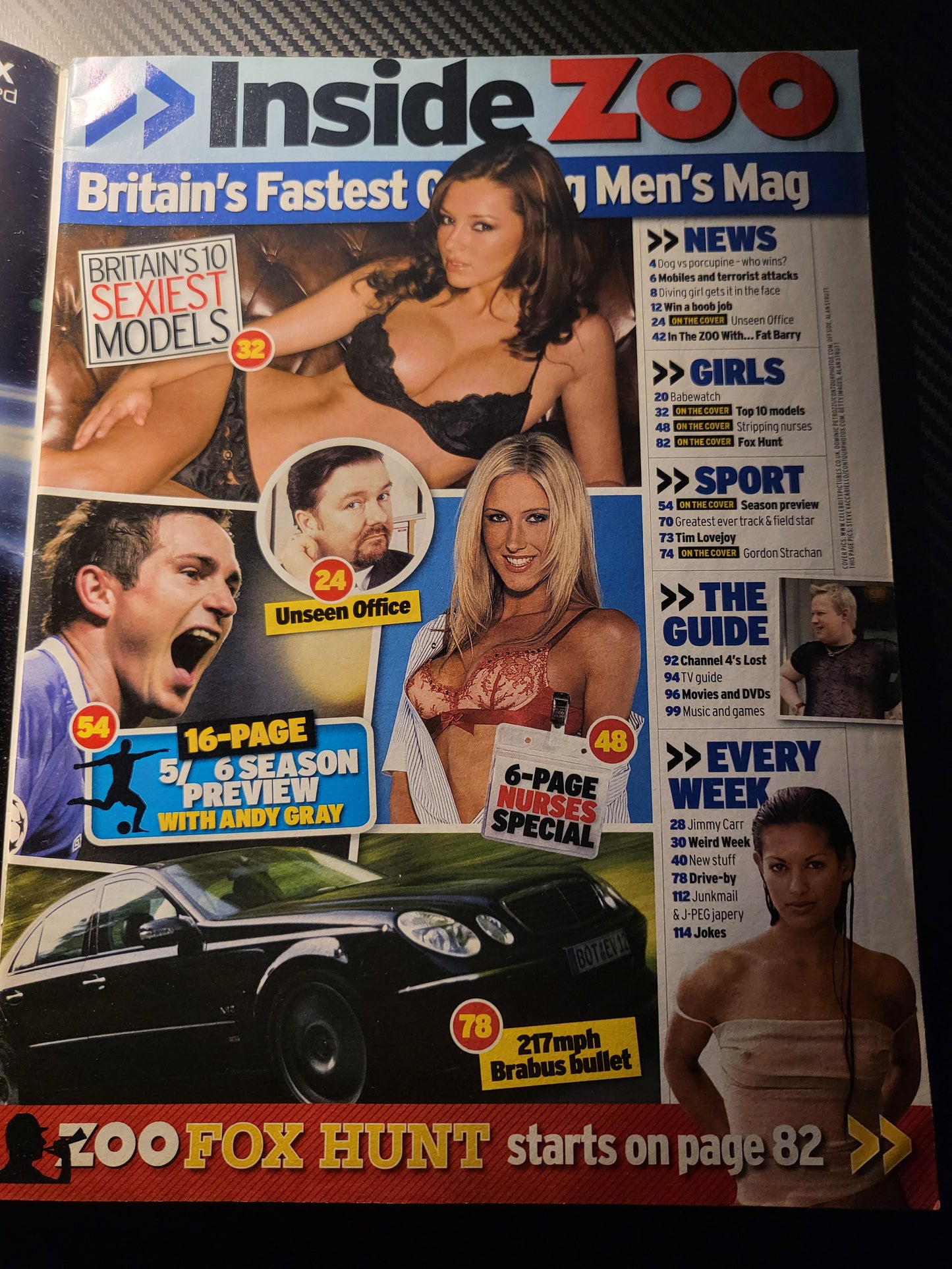 ZOO Magazine 5-11 August 2005 (988)(Rare) Jennifer Ellison Caprice