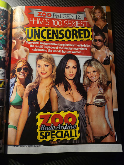 Zoo Magazine 16-22 May 2008 (990) Emily Scott Charlotte McKenna Kelly Brook