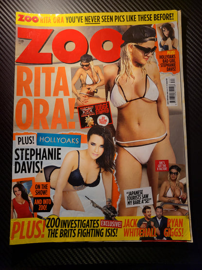 Zoo Magazine 21-27 August 2015 (990) Rita Ora Stephanie Davies Lucy Turner