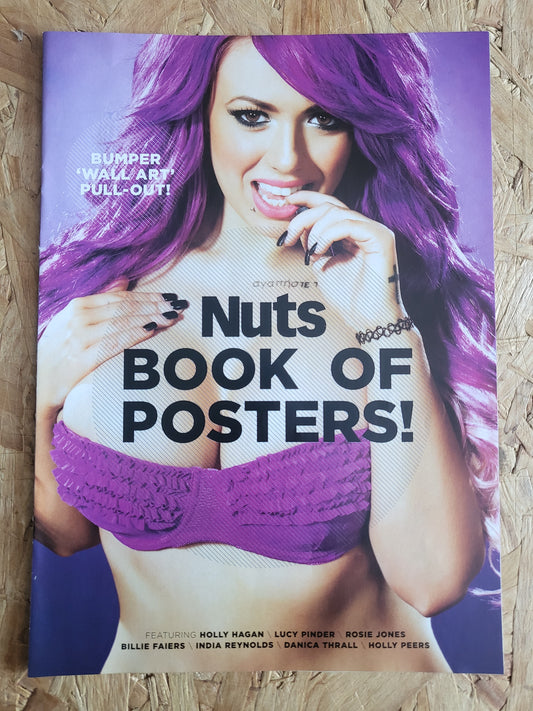 NUTS Supplement "BOOK OF POSTERS" (1008) Lucy Pinder Holly Hagan Rosie Jones Holly Peers
