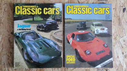 6x Classic Cars Magazines 1981 Bundle/Job Lot (00043) Rolls Royce Jaguar