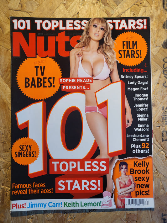 NUTS 27 January 2 February 2012 (1009) POSTER Sophie Reade Kelly Brook