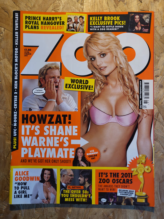 Zoo Magazine 25 February 3 March 2011 (1010) Alice Goodwin POSTER
