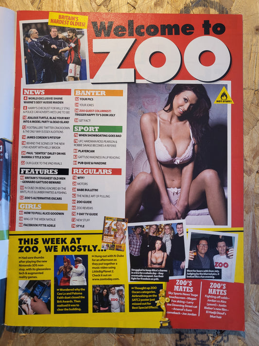 Zoo Magazine 25 February 3 March 2011 (1010) Alice Goodwin POSTER
