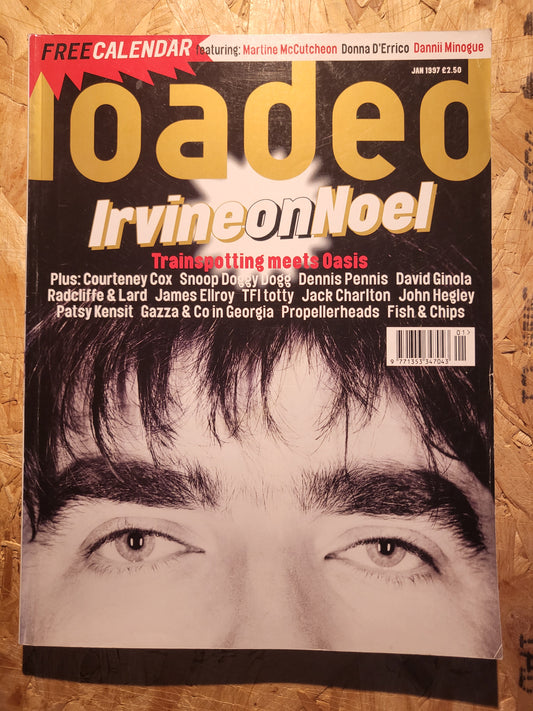 Loaded Magazine January 1997 (RARE)(1012) Oasis Courtney Cox Patsey Kensit Snoop Dogg