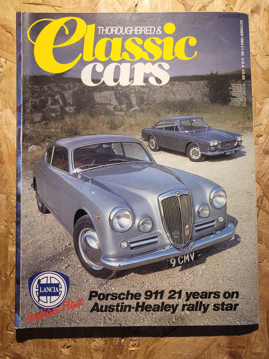 Classic Cars Magazine October 1984 (1013) Porsche 911 Austin-Heally 80s