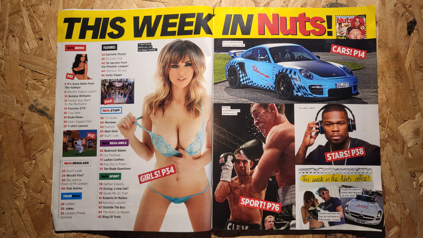 Nuts 9-15 November 2012 (1016) Holly Hagan POSTER Anna Kelle Danielle Sharp