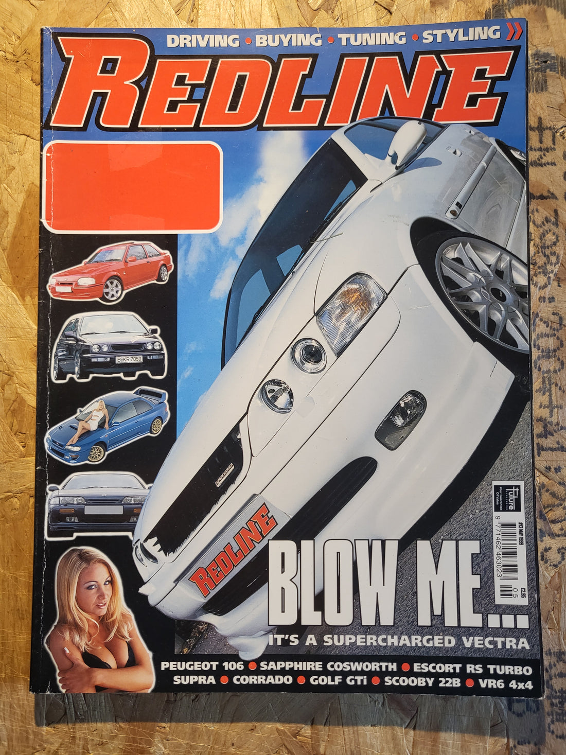 Redline Magazine May 1999 (1018) Supercharged Vectra – Magazine Trader LTD