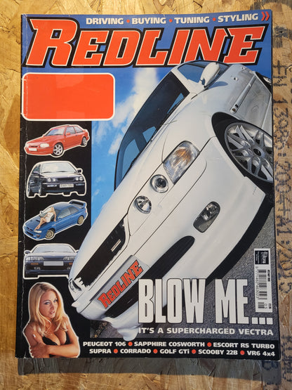 Redline Magazine May 1999 (1018) Supercharged Vectra