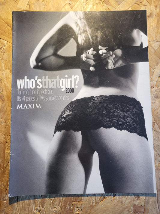 Maxim Magazine Who's That Girl 2000 (BB005) Lisa Snowdon Kate Groomsbridge