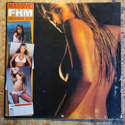 FHM Magazine Calendar 2002 DAMAGED (BB005) Carmen Electra Jennifer Lopez
