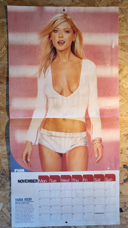 FHM Magazine Calendar 2002 DAMAGED (BB005) Carmen Electra Jennifer Lopez