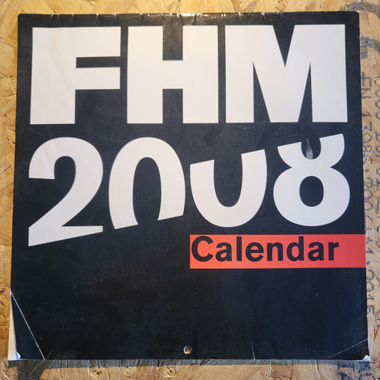 FHM Magazine Calendar 2008 (BB005) Rihanna Keeley Hazell Kelly Brook