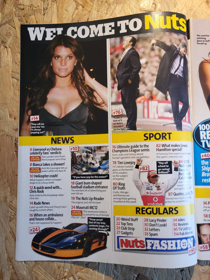Nuts 27 April 3 May 2007 (1020) Bianca Gascoigne Gemma Atkinson