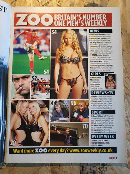 Zoo Magazine 10-16 December 2004 (1020) Sophie Anderton Jennifer Ellison
