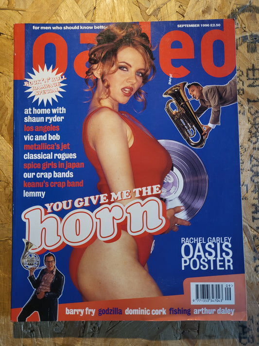 LOADED Magazine September 1996 (1023) Oasis Rachel Garley Vanessa Angel