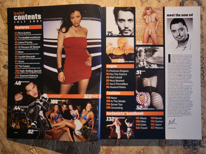 LOADED Magazine July 2001 (1023) Shannen Doherty Jaime Pressly Emma Sjoberg