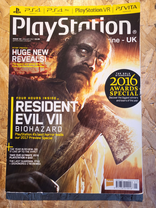 Playstation Magazine January 2017 #131 (1024) Resident Evil Last Guard