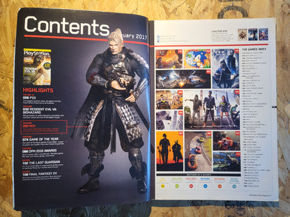 Playstation Magazine January 2017 #131 (1024) Resident Evil Last Guard