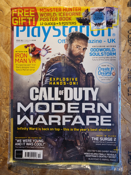 Playstation Magazine October 2019 #166 (1024) NEW COD MODERN WARFARE