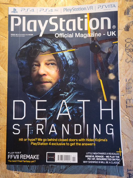 Playstation Magazine November 2019 #167 (1024) Death Stranding Cyberpunk 2077