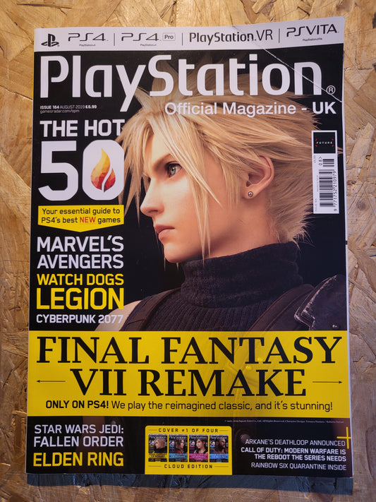 Playstation Magazine August 2019 #164 (1024) Final Fantasy Marvel Avengers