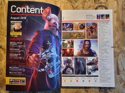 Playstation Magazine August 2019 #164 (1024) Final Fantasy Marvel Avengers
