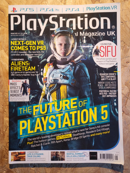 Playstation Magazine May 2021 #187 (1024) Aliens Fireteam Crash Bandicoot