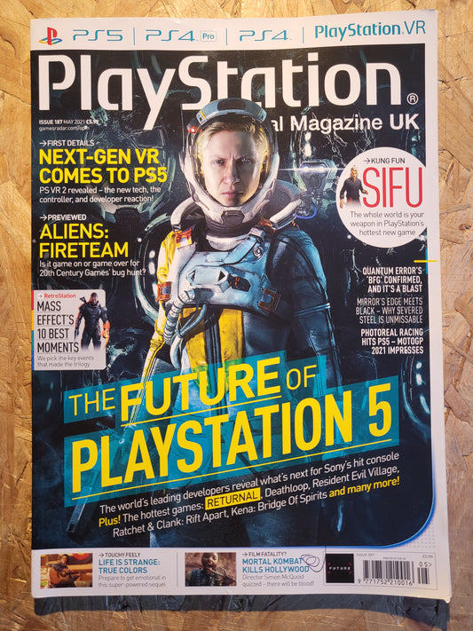 Playstation Magazine May 2021 #187 (1024) Aliens Fireteam Crash Bandicoot