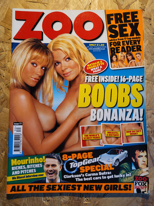 Zoo Magazine 29 July 4 August 2005 (1026) Charlotte Marshall Natalie Denning