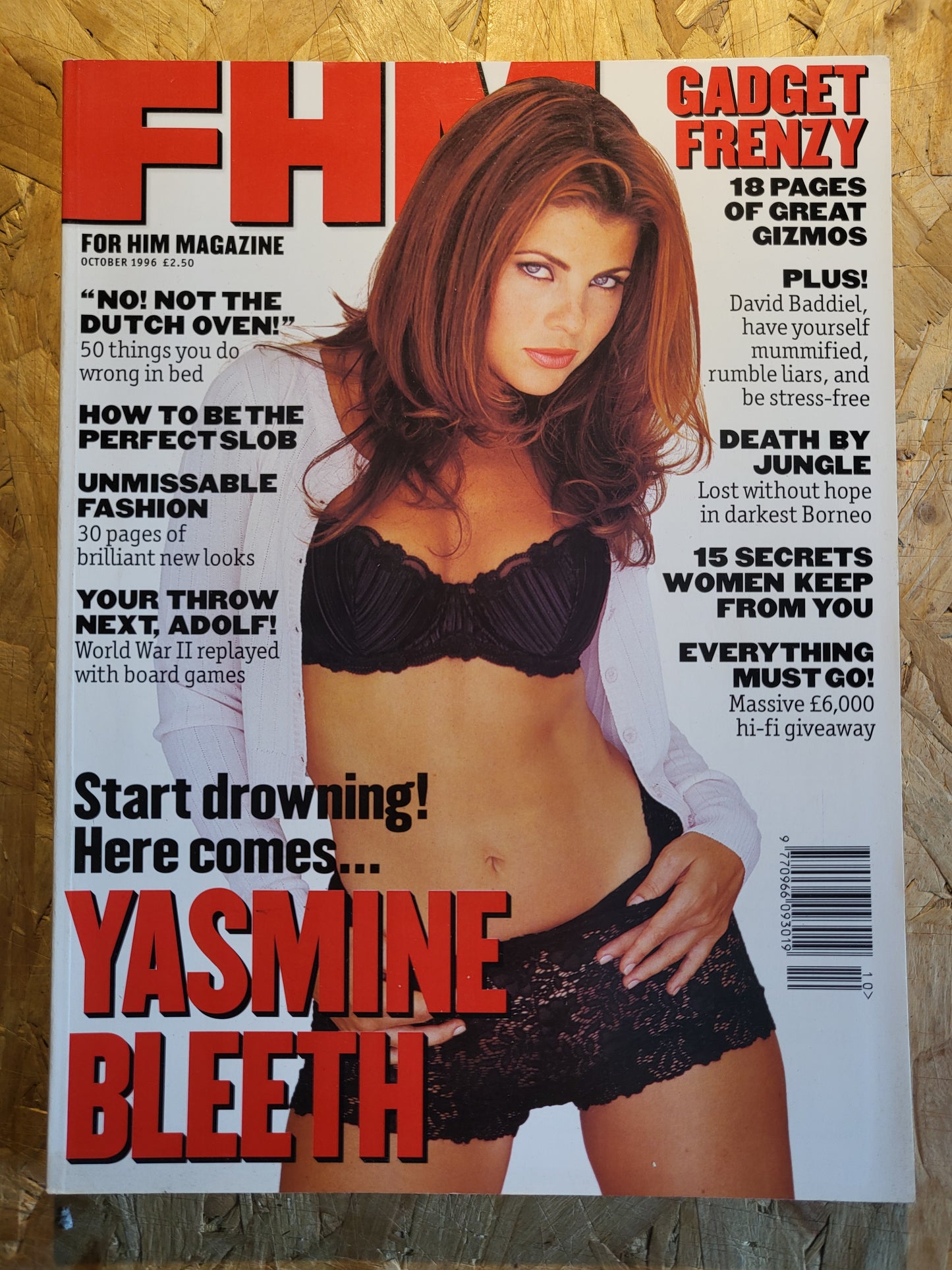 FHM Magazine October 1996 (1027) Yasmine Bleeth